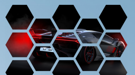 自由布局的蜂窝相册