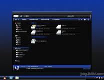 Windows7蓝黑色主题