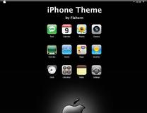 黑色苹果   iPhone_Theme_by_Flahorn