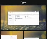 Leve - 一款细腻的Win7主题，看着很舒服。