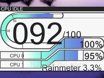 rainmeter个性CPU皮肤