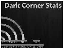 Dark Corner Stats另类开始菜单皮肤插件