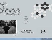 [桌面秀] 自己设计的一款桌面