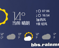 晴雨符说