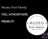 Museo Font Family  O(∩_∩)O