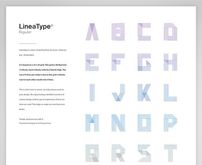 Adobe Illustrator 素材推荐-线条组合完美字体