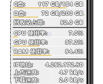 实用侧栏(可能)