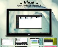 "Blaze"Windows 8 & Windows 8.1主题