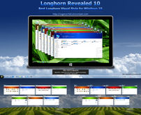 透明Win10 RS1主题 Longhorn Revealed 10 by sagorpirbd